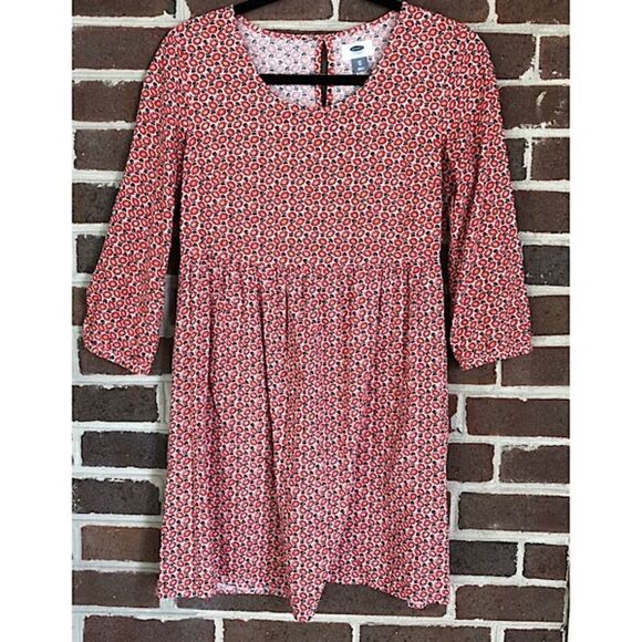 Old Navy Long Sleeve Baby Doll Dress - Picture 1 of 5